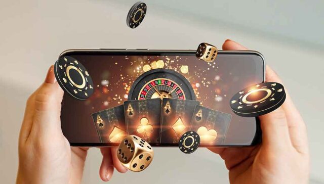 Casino Gaming On Mobile Phone Device