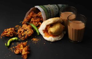 5 Delicious Things To Eat In Mumbai During Monsoons: A Food Lover’s Guide mumbai bhajiya vada pav and cutting chai