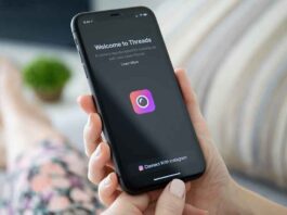 Instagram Threads app on iOs iPhone