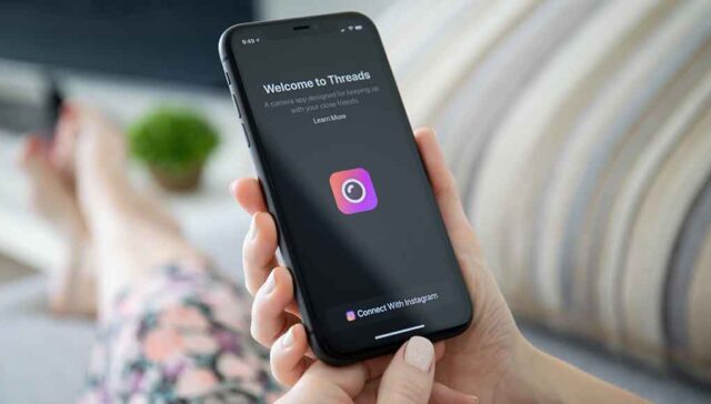 Instagram Threads app on iOs iPhone