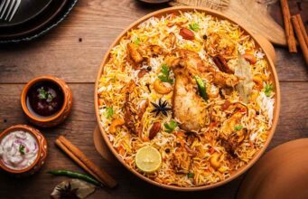 5 Traditional Dishes You Have to Try: Discover the Rich Flavors of India Biryani rice table top