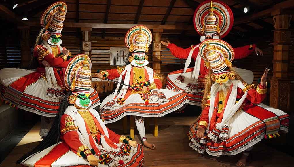 5 Interesting Facts You May Not Know About the Unique Culture of India Kathakali performers during the traditional kathakali dance of Kerala's state in India. It is a major form of classical Indian dance related to Hindu performance Malayalam-speaking region of Kerala.